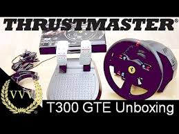Thrustmaster t150 has blue parts on the grip areas, whereas the rest of the body is black. Thrustmaster T300 Gte First Look Unboxing Youtube