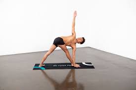 Revolved Triangle Pose Parivrtta Trikonasana Yoga Pose Triangle Pose Lower Back Muscles Cool Yoga Poses