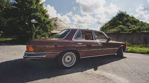 Fotoshooting Mercedes Benz W116 450se S Klasse Mit Act Felgen Oldtimer Felgen Mercedes Benz