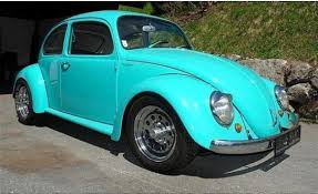 Image result for Pastel Green 1953 Beetle