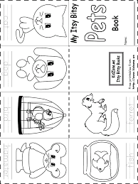 Itsy Bitsy Book Pets Preschool Pets Unit Pets Preschool Theme Pets Preschool
