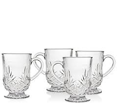 Only 1 available and it's in 1 person's cart. Godinger Dublin Set Of 4 Coffee Mugs Qvc Com