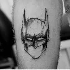 Black And Red Batman Tattoo Batman Tattoo Batman Blackwork Tattoo Tatuagem Do Batman Tatuagens Batman Tatuagens