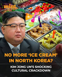 For most of the world, ice cream is a simple treat with a universal name.  But in North Korea, it has now become a matter of politics🇰🇵👀 Leader Kim  Jong Un has