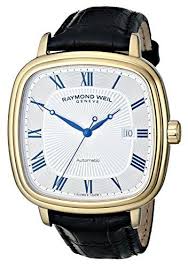 Men S Wrist Watches Raymond Weil Mens 2867pc00659 Maestro Analog Display Swiss Automatic Black Watch Raymond Weil Watches Wristwatch Men Black Leather Watch