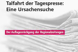 Talfahrt Der Tagespresse Eine Ursachensuche