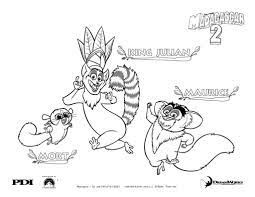 Mickey mouse and bear coloring pages. Madagascar Coloring Pages King Julien Coloring Home