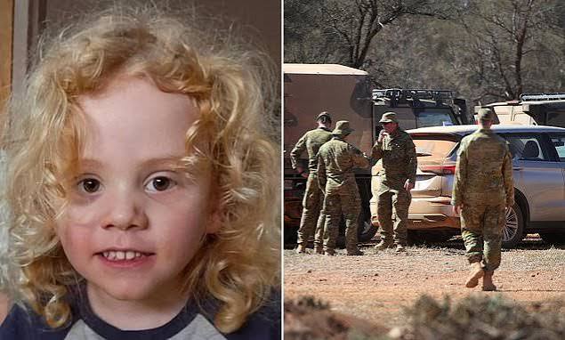 Police call off the search for little Gus as three-week hunt for four-year-old who vanished in the Outback fails to find any trace of him | Daily Mail Online