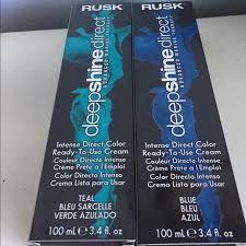 2020 popular 1 trends in beauty & health, hair color mixing bowls, hair color, security & protection with blue hair dye and 1. Makeup Teal And Blue Rusk Hair Color Poshmark