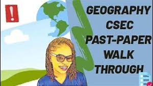 Sometimes, there is only a marking guide available, in others, the marking guide contains sample answers as well. Csec Geography 2019 Paper 1 Youtube
