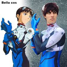 At myanimelist, you can find out about their voice actors, animeography, pictures and much more! Neon Genesis Evangelion Eva Ikari Shinji Cosplay Costume Lycra Spandex Material Jumpsuits One Pieces Carnival Anime Outfits Cos Anime Costumes Aliexpress