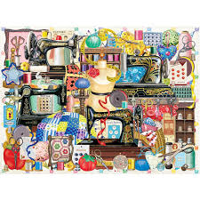 Bits And Pieces Jigsaw Puzzles Uk Jigsaw Puzzles Antique Sewing Room 1000 Piece Jigsaw Puzzle Sewing Artwork Jigsaw Puzzles Art Puzzle Art
