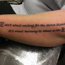 No one is saying that you should live for others, but to think of others who didn't get the chance of getting older and experiencing what life still has to offer to them. 70 Best Inspirational Tattoo Quotes For Men Women 2019