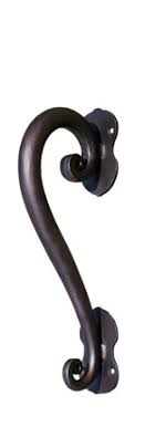 Lasso spanish twisted door handle, western door handle. Wrought Iron Door Handles Hardware Abby Iron Doors