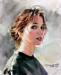 The watercolorpainting that I worked