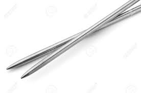 Are scissors allowed on airplanes? Pair Of Metal Knitting Needles Isolated On White Stock Photo Picture And Royalty Free Image Image 17277854