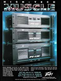 Peavey Power Amp Pv 4c 8 5c 1 3k Rack Mount Amplifier Series 1994 Ad Print Peavey Peavey Power Amp Audio Amplifier