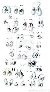 Cartoon Eyes Mix By Angi Shy On Deviantart Idee Per Disegnare Facce Dei Fumetti Disegno Occhi