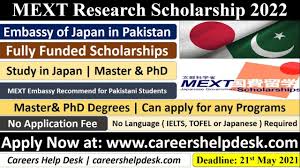 The ministry of education, culture, sports, science and technology(mext)offers scholarships to international students who wish to study at japanese universities as undergraduate students under. Mext Research Scholarship 2022 Mext Scholarship For Pakistani Students Ms Phd Study In Japan Youtube