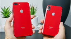 They Said It Didn't Exist.. First Product Red iPhone X! - YouTube