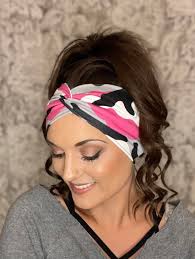 Adult Camo Twisted Headband, Turban Headband,yoga Headband,boho  Headband,adult Headband, Head Wrap,twist Headband, Wide Headband