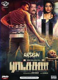 Ratsasan 2019 South Movie Hindi Dubbed Hd Download In 2020 Movie Captions Thriller Movie Synopsis