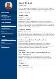Voorbeeld Cv Elektricien Gratis Download 5 Tips Curvi Io