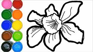 46 gambar mewarnai bunga anggrek paling baru blog teraktual. Cara Menggambar Bunga Anggrek Youtube