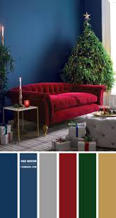 Take a look at housetohome.co.uk's living room gallery for more decorating ideas and inspiration. Navy Blue Living Room Christmas Decor Idea Dark Blue Chrismas Decor