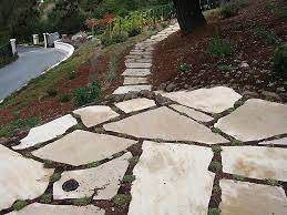 Classic Oak Arizona Flagstone Outdoor Gardens Flagstone Walkway Flagstone