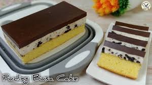 Nah, resep puding busa ini gampang kok. Cara Membuat Puding Busa Cake Dengan Lapisan Coklat Dan Oreo Youtube