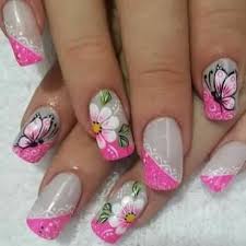 Uñas decoradas con girasoles una de las flores más importantes que tendrás en cuenta y luego de esto, es como encontrarás una perspectiva adecuada para que veas, como hay varias formas, desde la uña completa hasta la mitad de la uña. Pin De Martha Granda En Screenshots Unas Decoradas Disenos De Unas Mariposas Unas Decoradas Rosas