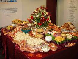 Food Table Wedding Food Display Food Displays Food Display
