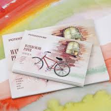 Watercolor Sketchbook School Art Supplies Watercolor Sketchbook Book Art