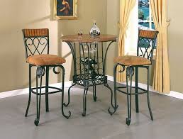 This pub table with metal frame and solid wooden. 20 Well Designed Pub Tables With Wine Storage Home Design Lover