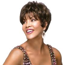 Updo wig, half wig, full wig, vanessa, vivca a fox, motown tress, outre, full cap , human hair, unprocessed, remi , remi. Wigs Human Hair Wigs Vivica Fox Human Hair Wig 205