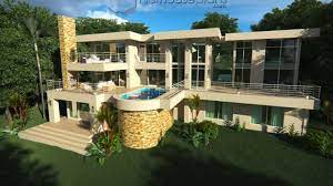 City of portland (46) built in: Unique 3 Storey House Plan 6 Bedroom House Design Nethouseplansnethouseplans