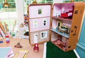 Add a roof and chimney with vinyl. 15 Best Homemade Dollhouse Ideas And Designs