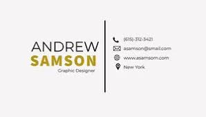 On one side of the card, there's a beautiful chevron pattern with a break in the pattern where you can add your contact details. Free Business Card Maker With Online Templates Adobe Spark