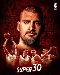 Jack of all trades! 🙌 With his 30th triple-double of the season, Nikola  Jokic broke his own record for the most triple-doubles in a season. 💪  #MileHighBasketball