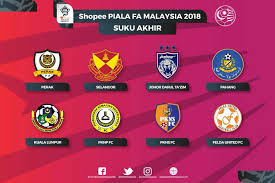 20 & 21 april 2018. Undian Suku Akhir Shopee Piala Fa Bakal Bermula Petang Ini