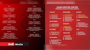 Welcome to the official facebook fan page of the premier league. Fixtures 2019 20 Premier League Une Allechante Affiche Manchester United Chelsea Des La Premiere Journee Defimedia