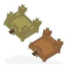 Since wooden play castle have an artistic look, they keep the students' interests alive. Toy Castle Plan Craftsmanspace