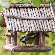 Singvogel Futtern Birdhouses Rustic Bird House Feeder Diy Bird Feeder