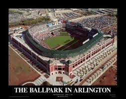 The Ballpark Arlington Texas Art Print Mike Smith Art Com Texas Rangers Ballparks Texas Rangers Ballpark