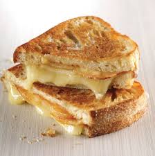 Sandwich Grille Au Fromage Et Aux Pommes Caramelisees Food Finger Foods Sandwiches