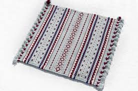 手工織布地毯野餐墊純羊毛編織地毯boho民族風野餐墊 摩洛哥風 omhandmade 地墊 地毯 pinkoi