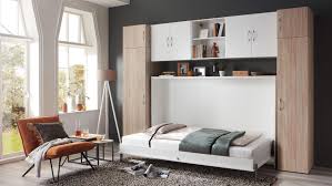 Schlafzimmer eiche natur mit bett überbau. Klappbett Mit Uberbau Juist Mrk Set Weiss Eiche 120x200