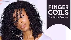 Perfect for transitioners and all curly, natural hair types. 50 Stunning Finger Coils Women Should Try New Natural Hairstyles