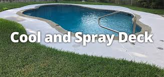 Taking the time to resurface a concrete pool deck will instantly bring a renewed … pool resurfacing is quite manageable for most motivated diy. Transform Your Concrete With A Spray Or Cool Deck Coating Willsha Pools